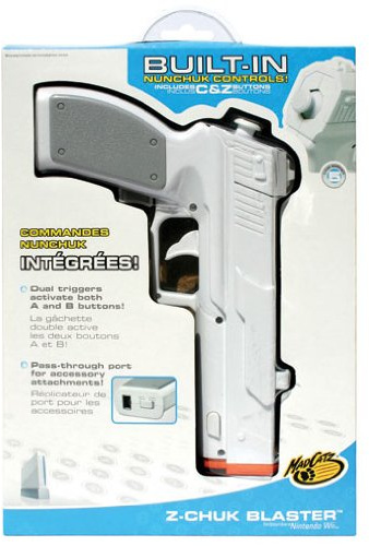 Wii - Z-Chuk Blaster Pistole