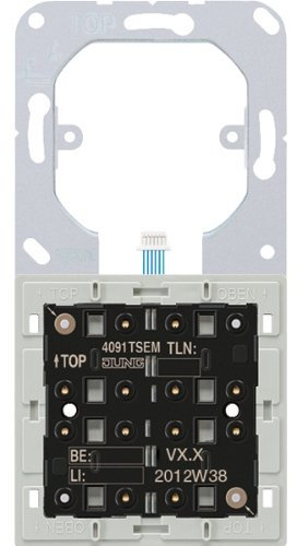 Jung 4091TSEM KNX Tastsensor-Erweiterungsmodul 1-Fach