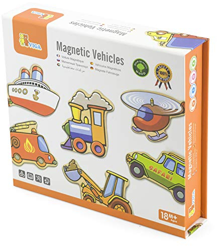 Viga 2043604 Toys - Magnete - Fahrzeuge
