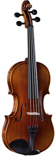 Cremona SV-500 4/4 Premier Artist Violin Outfit – Full Size Student & Professional Violin with Solid Spruce Top, Maple Back, Ebony Fittings, Case & Bow
