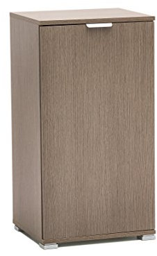 MeMi Me108RG Armadietto, Legno, Rovere Grigio, 38x45x85 cm