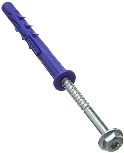 Rawlplug R-FF1-N-10K100 10 x 100 mm FF1 Frame Fixing Countersunk Plug with Collar (25 pieces)