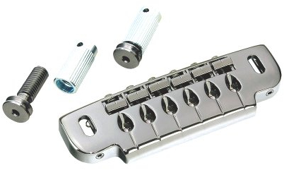 Gotoh Brücken/Saitenhalterkombination 510-UB chrome
