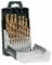BOSCH 2609255136 - Set de bricolaje: 25 brocas HSS Titanio: Gripbox