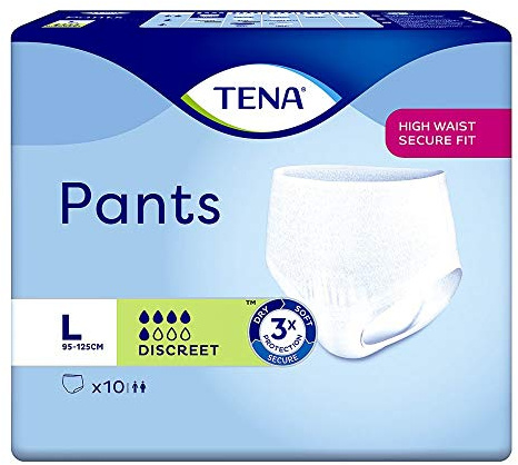 TENA PANTS Discreet L bei Inkontinenz 10 St