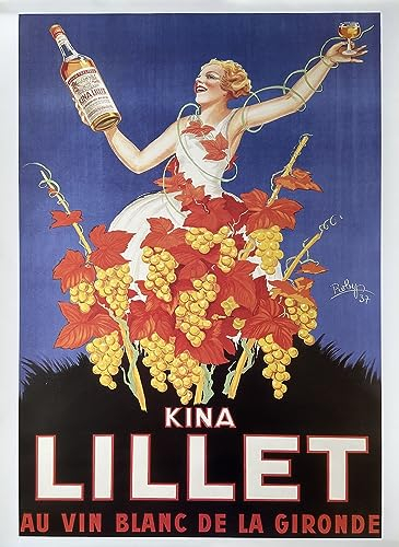 Unbekannt Lillet Kina – 50 x 70 cm zeigt/Poster