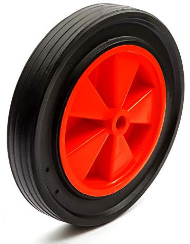 12 Jockey WheelBarrow Solid Tyre No Inner Tube Garden Trolley Trailer 8'' Rim