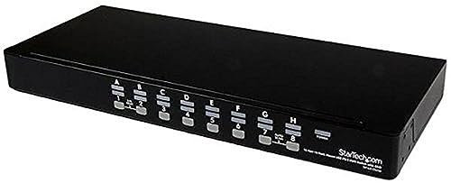 StarTech.com 16-Port KVM Switch with OSD- 1U Rackmount KVM Switch - USB and PS/2-1920 x 1440 @60hz (SV1631DUSB)