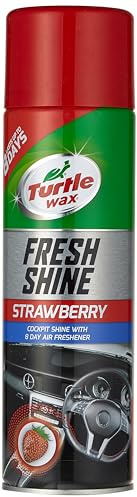 Turtle Wax 51789 Fresh Shine Interior Plastic & Dashboard Cleaner 500ml Strawberry