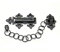 Merriway BH01650 Türkette, Schwarz antik / Weiß