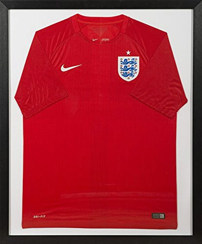 Frame Company Bilderrahmen mit Rugby-Cricket-Trickentrikot, holz, Large Shirt 40x30 inches