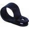 P Clips 15.8mm (5/8) Black Nylon Plastic Cable/Pipe Clip (20 pack) Free UK Delivery