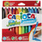 Carioca Jumbo Filzstifte, waschbar, 24 Stück