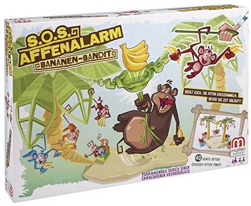 Mattel BFV25 - S.O.S. Affenalarm Bananen-Bandit, Kinderspiel