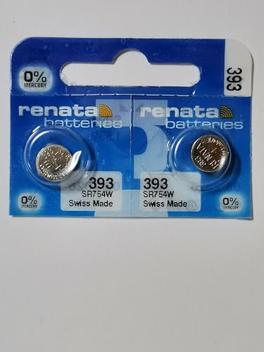 2 x Renata 393 SR48W Batteries