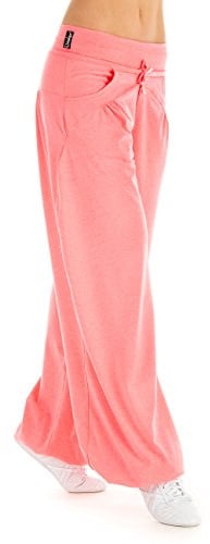 WINSHAPE Damen Wte3 Trainingshose, Neon-coral, S EU