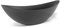 Decoline Kunststoff Blumentopf Schiff (schwarz Glitter, L: 39 x 13cm)