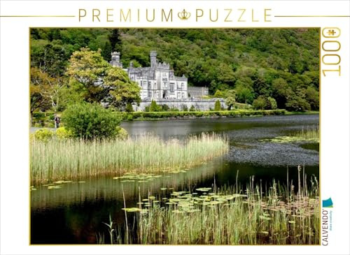 CALVENDO Puzzle Kylemore Abbey - Connemara | 1000 Teile Lege-Größe 64 x 48 cm Foto-Puzzle für glückliche Stunden