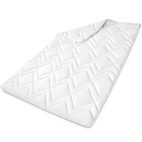 sei Design Mikrofaser Winter-Bettdecke 135x200 | Kochfest, speziell für Allergiker und häufiges Waschen geeignet | Schadstoffgeprüft
