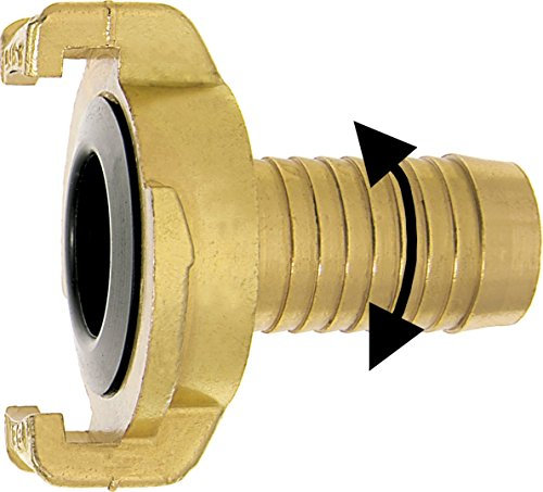 Schlauchkupplung, Klauenkupplung mit drehbarer Tülle 1/2, für Geka, Wasser, W280