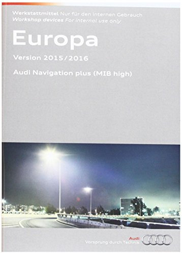 Audi MMI Navigation Plus Version with Hard 8 V0051884AH SD Memory Card for 2015/2016