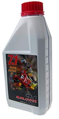 Olio motore MALOSSI 7.1 Racing 2 tempi 1000ml