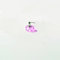 Decor Walther KR ssP KRISTALL Seifenspender, pink chrom transparent