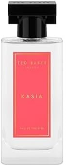 Ted Baker Kasia Eau De Toilette, Fruity Floral, For Women, 50ml | Elegant Long Lasting Fragrance For Her With Lychee, Jasmine and Vanilla, Uplifting Mood Boosting Perfume, Great gift idea