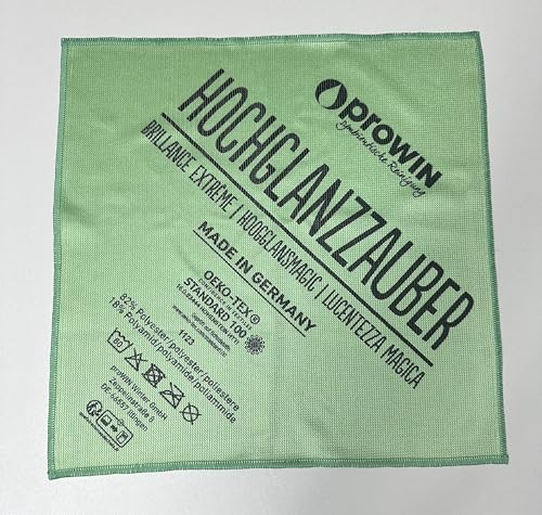 ProWin Hochglanzzauber grün 32 cm x 32 cm