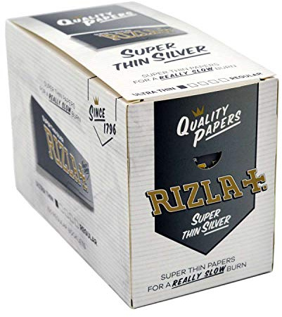 Rizla Silver Regular Rolling Papers – 100 Booklets – The Iconic Brand Since 1796