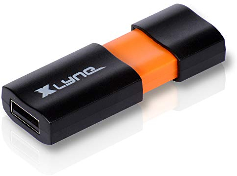 XLYNE WAVE USB Stick │32GB│USB 2.0 – Speicherstick │Push&Pull Mechanismus │Windows, Mac, Linux