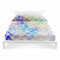 Bassetti Tye And Die gesteppte Tagesdecke für französisches Bett M719