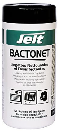 Boîte de 100 lingettes nettoyantes anti bactérie bactonet