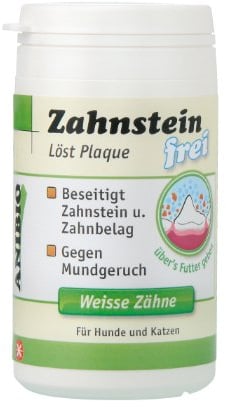 Anibio Zahnstein-frei - für die Zahnpflege bei Hunden und Katzen - 60 g