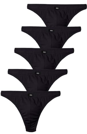 H.I.S Herren String (5 Stück) Weich, elastisch & formstabil, Komfortbund, Knappe Form