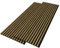 Stegu PROLINE lamelles acoustiques Chêne – 240x60 cm, 2 pièces – certification FSC® – panneaux acoustiques de haute qualité – absorption sonore et design stylé pour les espaces