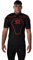 Optimum Unisex-Adult Schützende Schulterpolster-Schwarz/Rot, Klein, S