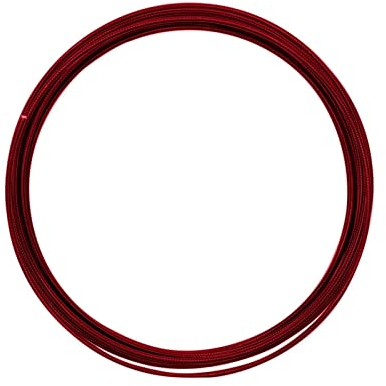 Vaessen Creative Aluminiumdraht, Rund, Geprägt, Rot, 2 mm x 5 m, Aludraht, Aluminium Wire, Basteldraht, Dekodraht, Schmuckdraht und Floristikdraht, 24242-007