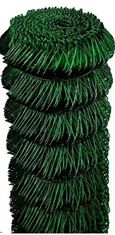 ITALFROM Rouleau de 25 m de Grillage métallique galvanisé plaquage « Maille Schiolta » Maille : 50 x 50 mm Diamètre Fil : 2,4 mm Hauteur Filet : 125 cm Code 2172