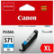 Canon Originaltinte CLI-571XL C, Größe XL, Cyan, Plastikverpackung (alte Version)