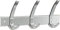 Kerkmann Wandgarderobe Public 3/6/6402 B40xT11xH17 cm alusilber Stahl pulverbeschichtet