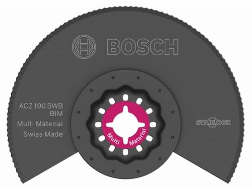 Bosch Professional 1x Cuchilla con dientes ondulados ACZ 100 SWB (para materiales blandos, accesorios Multiherramienta)