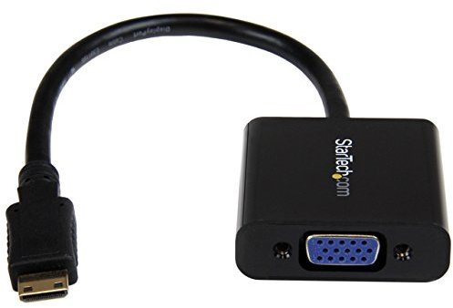 StarTech.com MNHD2VGAE2 - Adaptador de vídeo mini HDMI a VGA