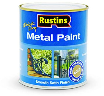 RUSTINS MPGD500 500ml Metal Paint - Gold