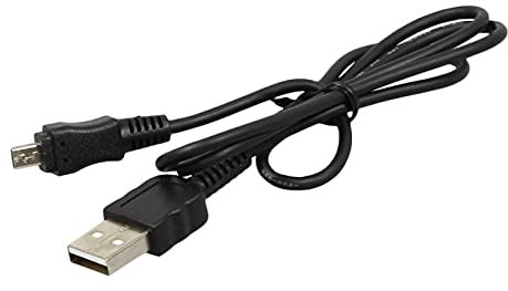 Sony 184606221 cavo per fotocamera Nero - Cavo per fotocamera (nero, USB, Male connector/Male connector, Sony, DSC-W830)