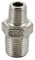SuperWhole 1/4x1/8 Male Hex Nipple Threaded Reducer Pipe Fitting Stainless Steel 304 BSPT
