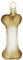 Christbaumschmuck Glas 10cm Hundeknochen mundgeblasen handbemalt Weihnachtskugeln weiß beige