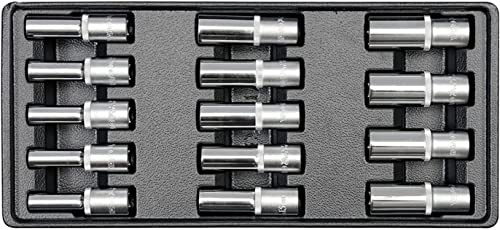 PVC TRAY WITH 14PCS DEEP SOCKETS 12