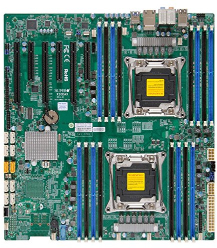 SUPERMICRO x10dai – Server/Workstation Motherboards (Extended ATX, Intel, Socket R (LGA 2011), E5 – 2600, ddr4-sdram, 16 GB, 32 GB, 4 GB, 8 GB)