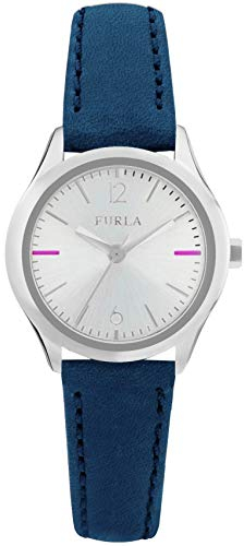 FURLA Damen Analog Quarz Uhr mit Leder Armband R4251101506